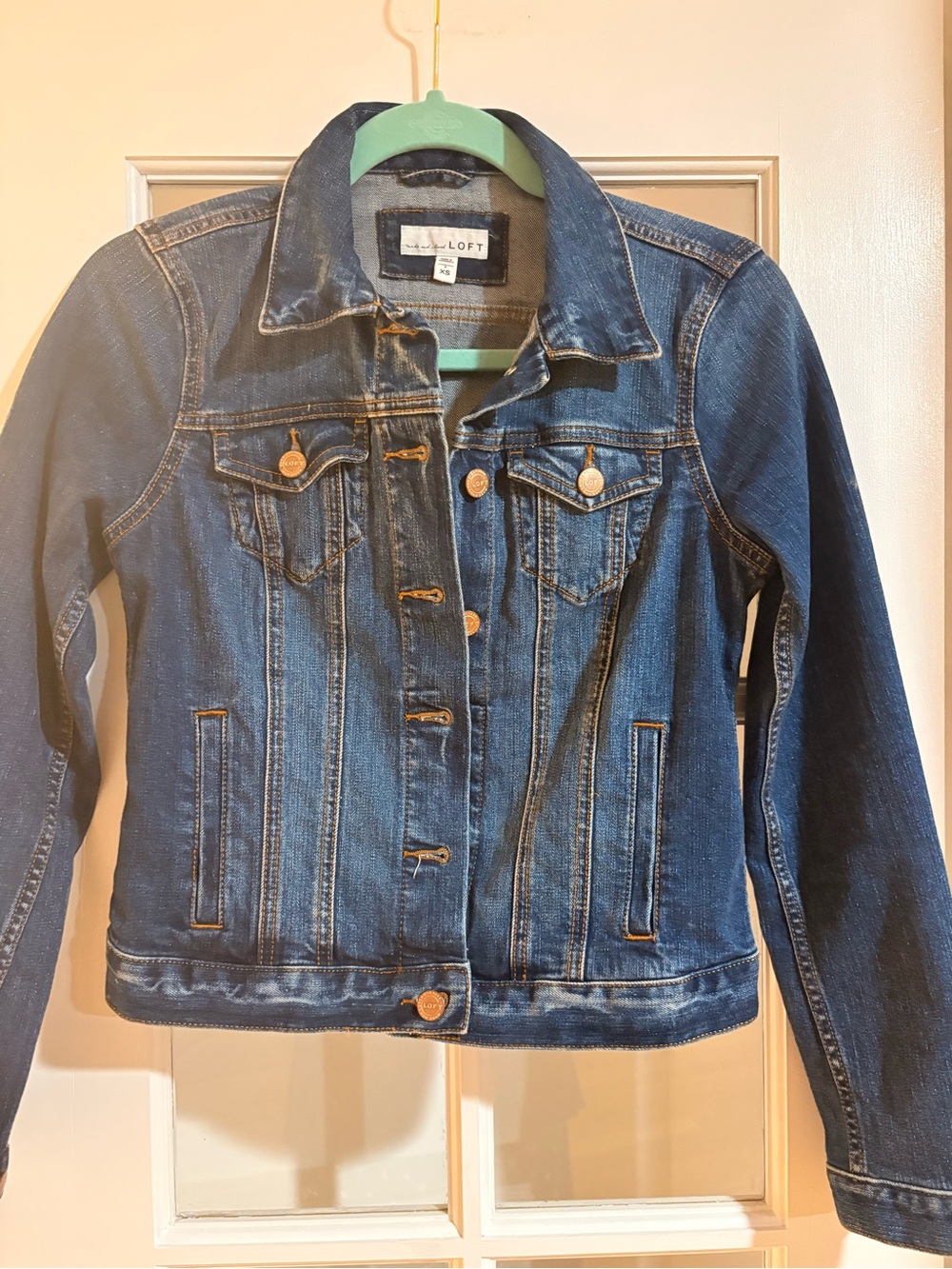 LOFT Dark Blue Denim Jacket